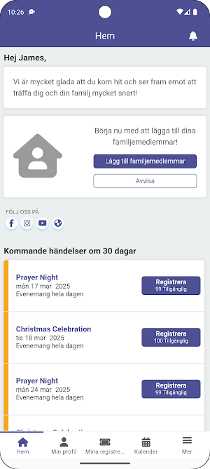 Församlingen Fristaden i Falun Screenshot 2