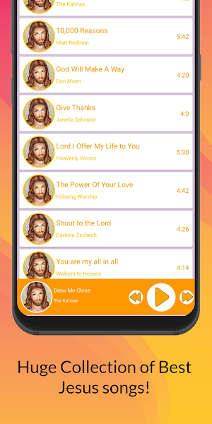 Jesus songs-offline jesus song Screenshot 1