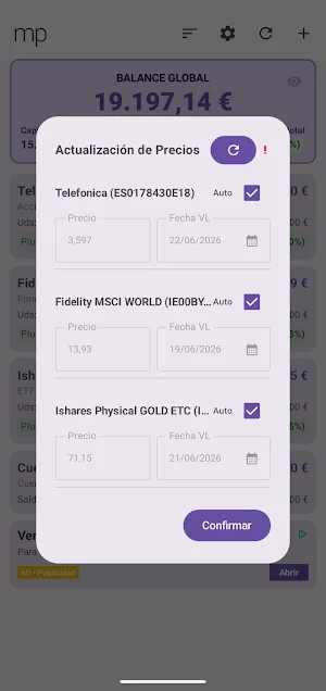 MyPatrimonio Screenshot 3