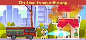 Firefighter game: for kids Screenshot 0