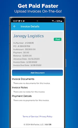 WinFactor Client App Screenshot 3