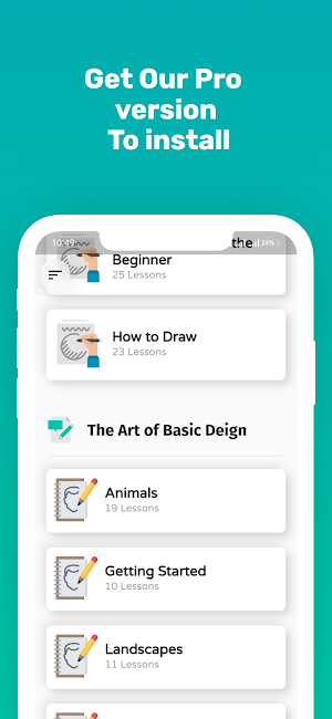 Learn Drawing Pro Screenshot 2