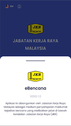 Sistem eBencana JKR Screenshot 0