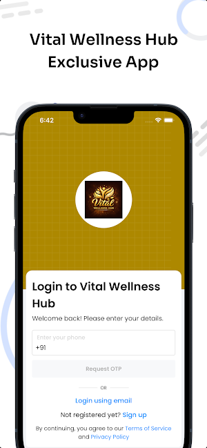 Vital Wellness Hub Screenshot 0