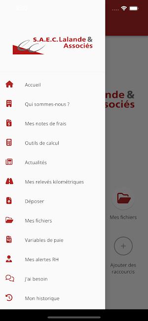 SAEC Lalande et Associés Screenshot 2