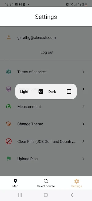 ProGreenBook Golf App Screenshot 1