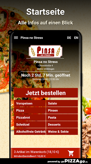 Pinsa no Stress Völklingen Screenshot 1
