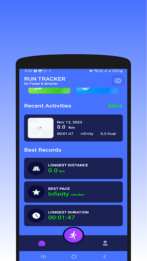 TrackWise - Run Tracker Screenshot 1