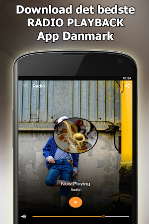 Radio PLAYBACK Online Gratis Danmark Screenshot 1