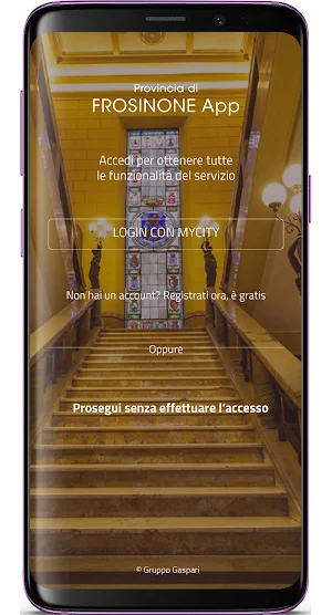 Provincia di Frosinone App Screenshot 1