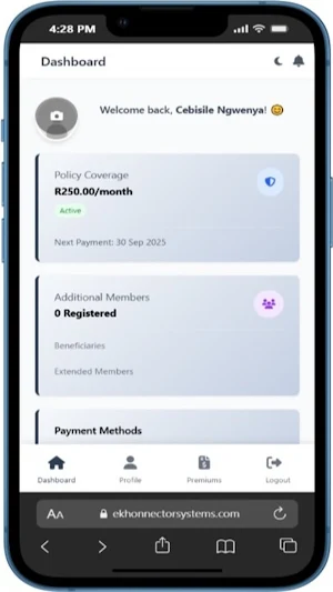MS Funeral Caregivers Screenshot 1