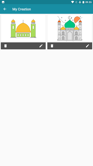 mosque coloring book Screenshot 1