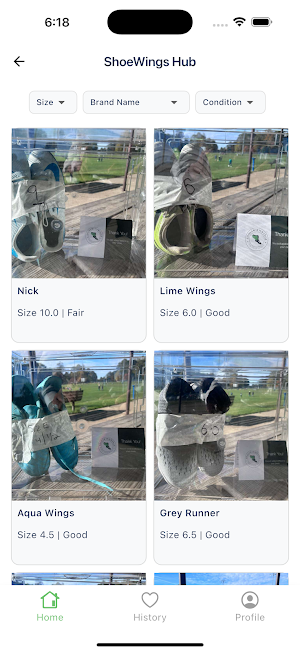 ShoesWithWings Screenshot 3