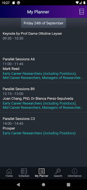 NPDC Conference Screenshot 3