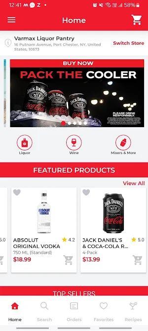 Varmax Liquor Pantry Screenshot 0