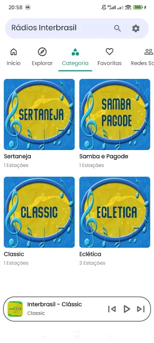Interbrasil Web Rádios Screenshot 2