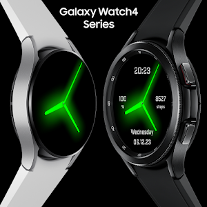 EY07 Green Glow Watchface Screenshot 3