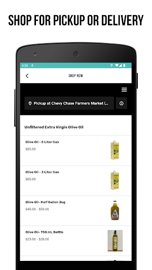 Dimitri Olive Oil Screenshot 1