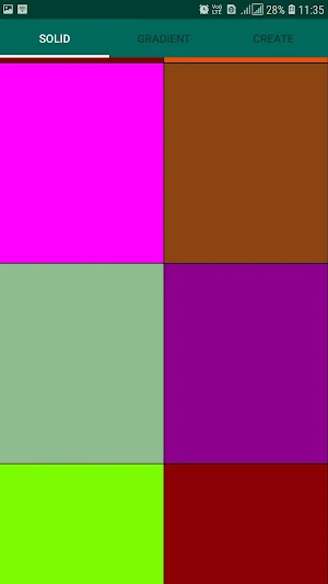 Solid and Gradient - Background Wallpaper Changer Screenshot 2