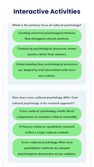 Cultural Psychology Screenshot 1