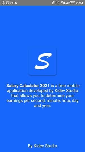 Salary Calculator 2021 Screenshot 3