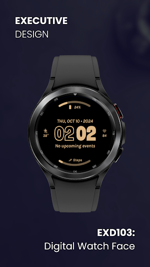 EXD103: Digital Watch Face Screenshot 1
