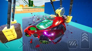Hyper Cars Ramp Crash Screenshot 0