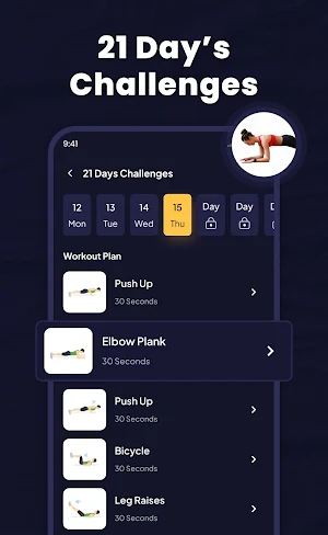 Fitness - Home Workout Screenshot 2