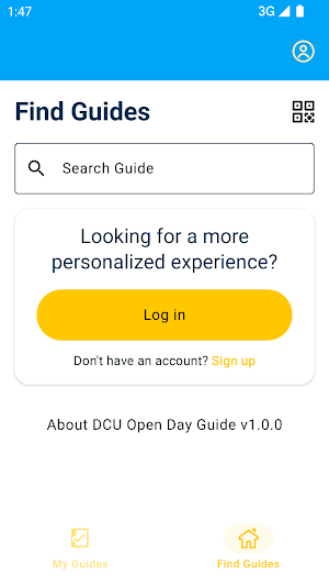 DCU Open Day Guide Screenshot 0