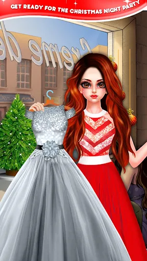 Christmas Night Celebration Girl Spa & Decor Game Screenshot 2