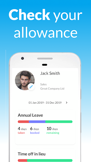 Leave Dates - Leave and Absence Planner Screenshot 1
