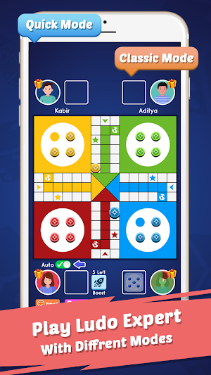 Ludo Expert: Online Dice Board Ludo & Voice Chat Screenshot 1