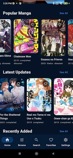 ClariToon : Manga Reader Screenshot 2