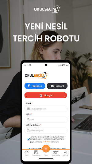 Okul Seçim - YKS Tercih Robotu Screenshot 3