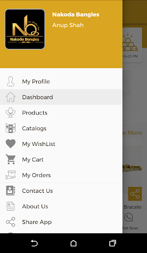 Nakoda Bangles - Gold Bangles Jewelry Shopping App Screenshot 1