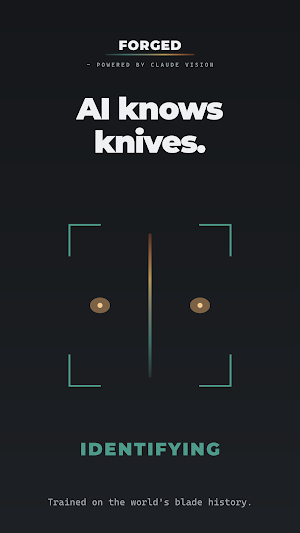 Forged: AI Knife ID Screenshot 1