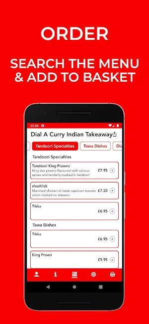 Dial A Curry Indian Takeaway Screenshot 1