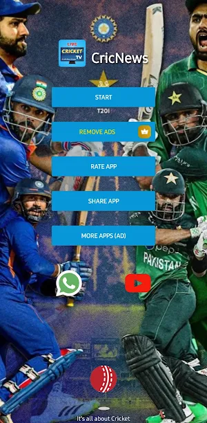 Live Cricket TV HD Streaming Screenshot 2
