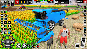 Big Tractor Driving Simulator Screenshot 3