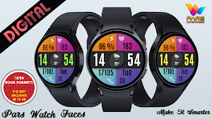 Big Icon Digital Watch Face Screenshot 1