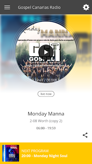 Gospel Canarias Radio Screenshot 0