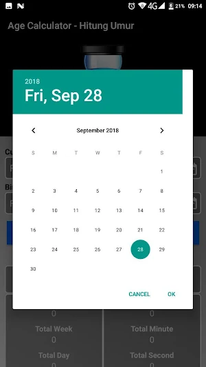 Age Calculator - Hitung Umur Screenshot 1