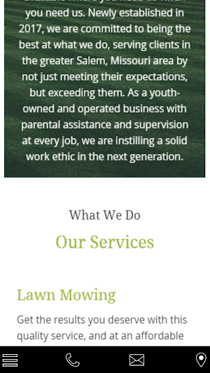 S and S Lawn Care Scheduler Screenshot 1