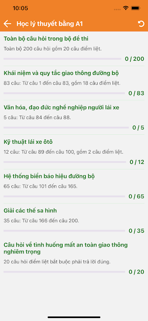Ôn Thi GPLX - Xe Máy Screenshot 3