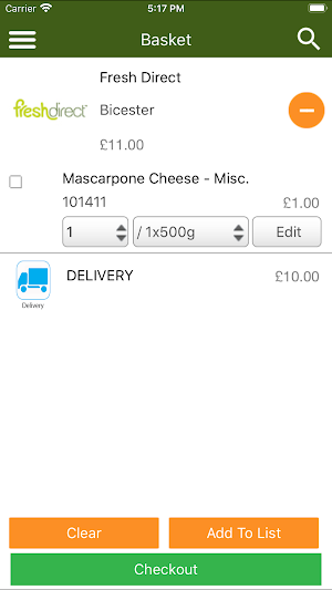 Fresh Direct Screenshot 3