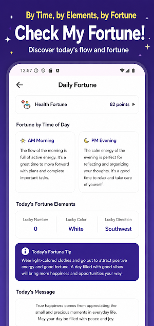 Today's Zodiac Fortune Screenshot 1