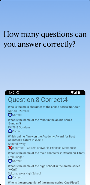 InfinitQuiz Screenshot 2