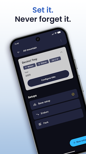 MTB Setup Tracker - BouncyBits Screenshot 0