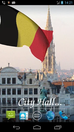 Belgium Flag Live Wallpaper Screenshot 2