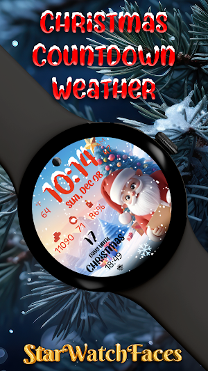 Christmas Countdown Weather Screenshot 0